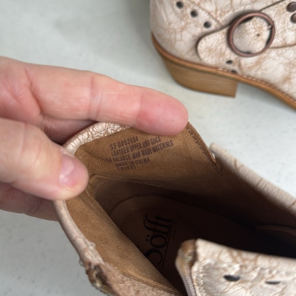 Sofft Women's Allene II Ivory Sz 7.5 - Picture 7 of 13